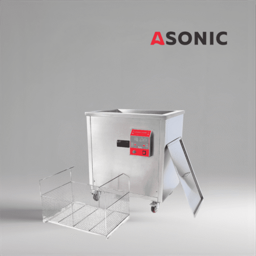 ASONIC IND-1000 Ultraschallreiniger für die leistungsstarke Reinigung in der Luft- und Raumfahrt, der Automobilindustrie und der Fertigungsindustrie.