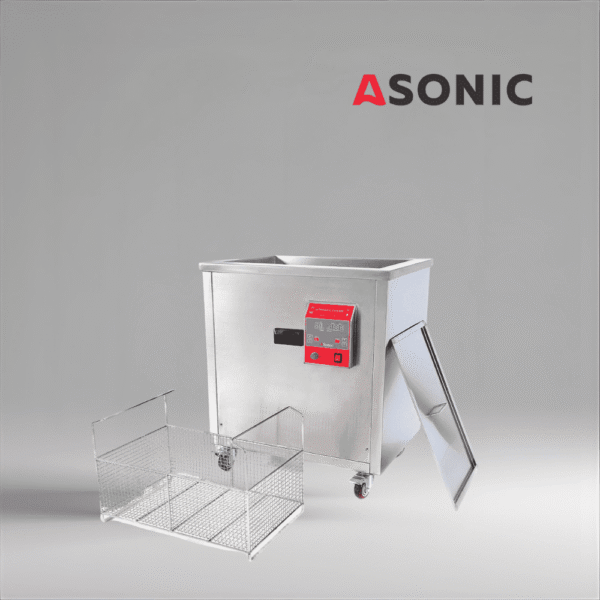 ASONIC-IND-1000-5 ASONIC IND-1000 Ultraschallreiniger für die leistungsstarke Reinigung in der Luft- und Raumfahrt, der Automobilindustrie und der Fertigungsindustrie.
