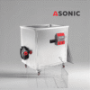 ASONIC-IND-1000-8 ASONIC IND-1000 Ultraschallbad, robustes Edelstahlsystem für die Hochleistungsreinigung in Fabriken und Werkstätten.