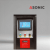 ASONIC IND-2000 Pneumatisches Industrie-Ultraschall-Reinigungssystem mit großer Wanne und pneumatischem Lift für schwergewichtige Teile.