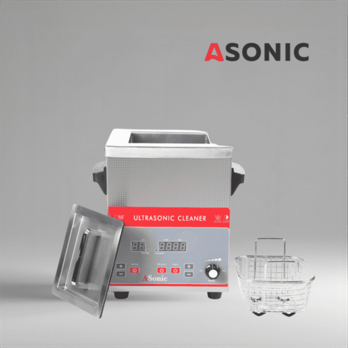ASONIC IND-30 professionelles Ultraschallgerät, zuverlässige Reinigungslösung für zahnmedizinische und medizinische Geräte.