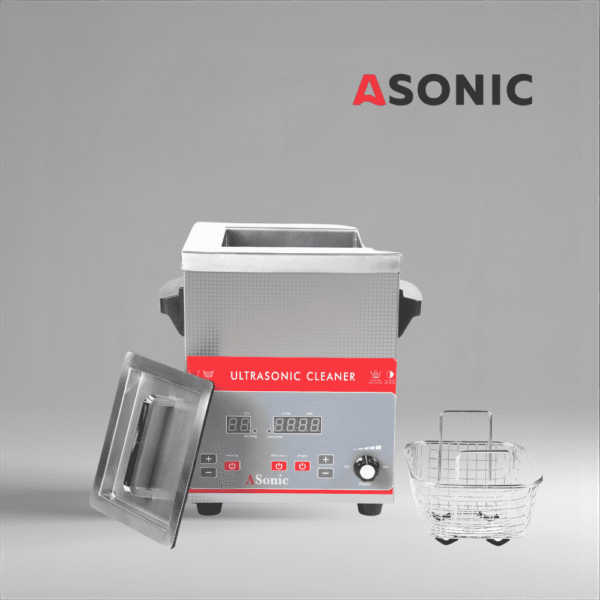 AONIC-IND-30-40kHz-1 ASONIC IND-30 professionelles Ultraschallgerät, zuverlässige Reinigungslösung für zahnmedizinische und medizinische Geräte.