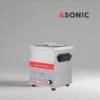 AONIC-IND-30-40kHz-5 ASONIC IND-30 kompaktes Ultraschallbad mit Edelstahlwanne, gebaut für Werkstätten und Zahnkliniken.