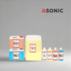 ASONIC-AS-mix ASONIC AS-MIX Ultraschall-Mehrzweckreinigungslösung, vielseitiges Reinigungsmittel für Industrie, Labor und Werkstatt.