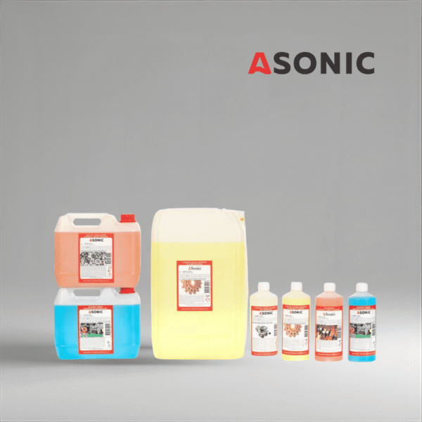 ASONIC-AS-mix ASONIC AS-MIX Ultraschall-Mehrzweckreinigungslösung, vielseitiges Reinigungsmittel für Industrie, Labor und Werkstatt.