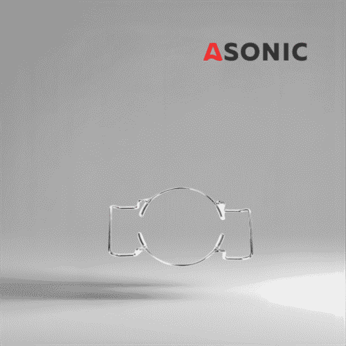 ASONIC Laborbecherhalter 0.8L, kleines Edelstahlzubehör für Präzisions-Ultraschallreinigungsanwendungen
