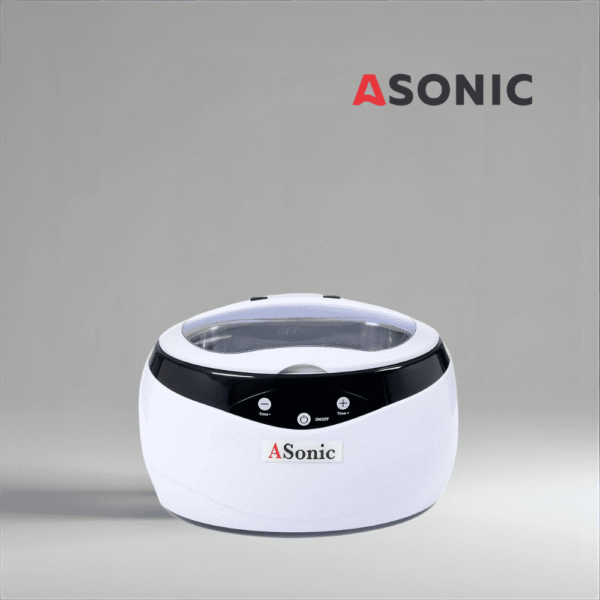 ASONIC HOME-650-2 ASONIC HOME-650 Ultraschallreiniger, tragbares System für Haushalte, die eine zuverlässige Zubehörreinigung benötigen.