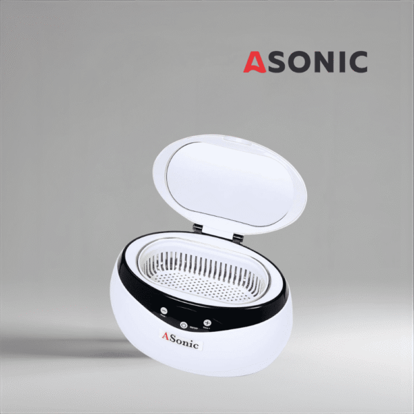 ASONIC HOME-650-5 ASONIC HOME-650 Ultraschallbad, Edelstahlgerät für die zuverlässige Reinigung von Accessoires und Werkzeugen zu Hause.