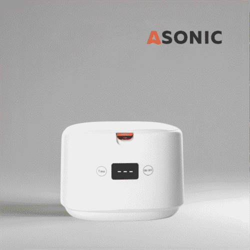 ASONIC HOME-dent Ultraschallreiniger für zahnmedizinische Instrumente, Schmuck und kleine Accessoires, kompakt und effizient.