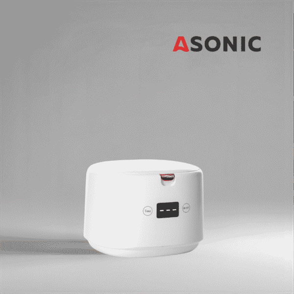 ASONIC HOME-dent Ultraschallreiniger, tragbares Gerät für die Reinigung von zahnmedizinischen Instrumenten und persönlichen Gegenständen.
