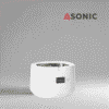 ASONIC HOME-dent Ultraschallbad aus Edelstahl, kompakt und praktisch für den zahnmedizinischen und häuslichen Gebrauch.
