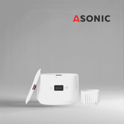 ASONIC HOME-dent Ultraschallreinigungsgerät, zuverlässige Lösung für zahnmedizinische Instrumente und Schmuck zu Hause.