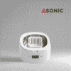 ASONIC HOME-dent Ultraschallreiniger, tragbare Heimlösung für Zahnersatz, Retainer und Schmuck.
