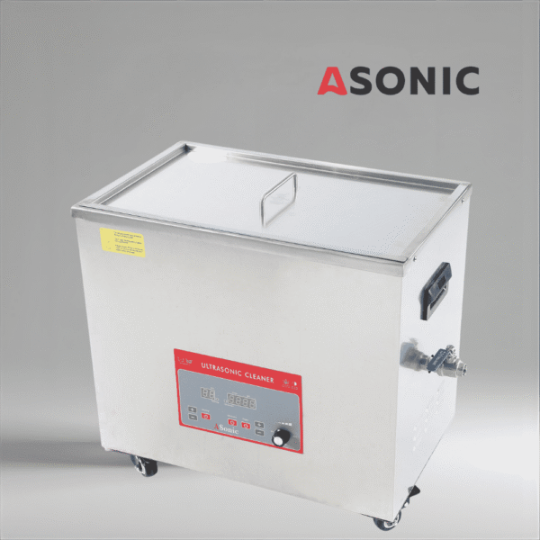 ASONIC-IND-400-1 ASONIC IND-400 langlebiges Ultraschallbad, perfekt für kleine bis mittlere Werkstätten und Präzisionsreinigung.