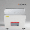 ASONIC Industrie 40L Ultraschallreiniger mit Deckel ASONIC 40L industrielles Ultraschallreinigungsgerät mit Edelstahldeckel für den professionellen Einsatz.