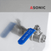 ASONIC-IND-400-8 ASONIC IND-400 Ultraschallreiniger, kompakte Industriewanne für die Reinigung kleiner bis mittlerer Teile in Werkstätten und Labors.