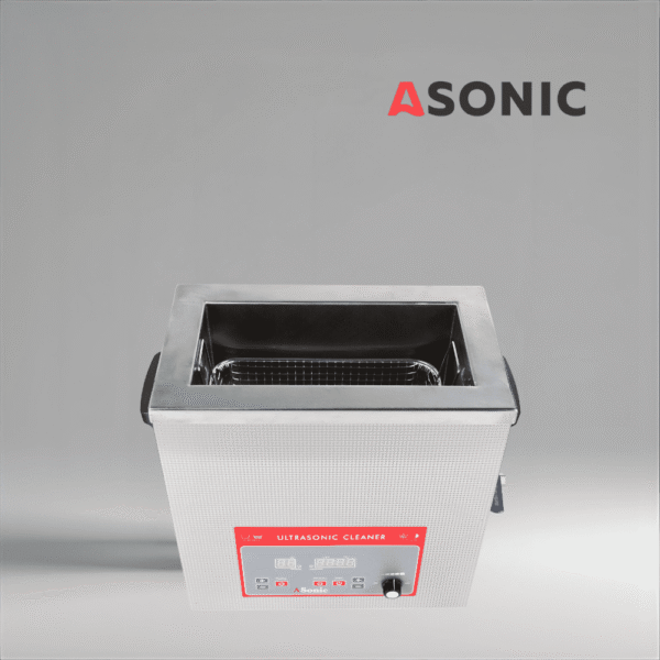 ASONIC-IND-80-40kHz-3 ASONIC IND-80 Ultraschallbad für den kleinen professionellen Einsatz, effizient und langlebig.