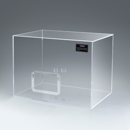 ASONIC Silent Box für 10L Ultraschallreiniger separat oder mit dem Ultraschallreinigungsgerät erhältlich.