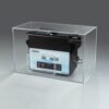 ASONIC 3L Ultraschallreinigungsgerät in einer geräuscharmen Box, um die Betriebsgeräusche während der Reinigung zu reduzieren.