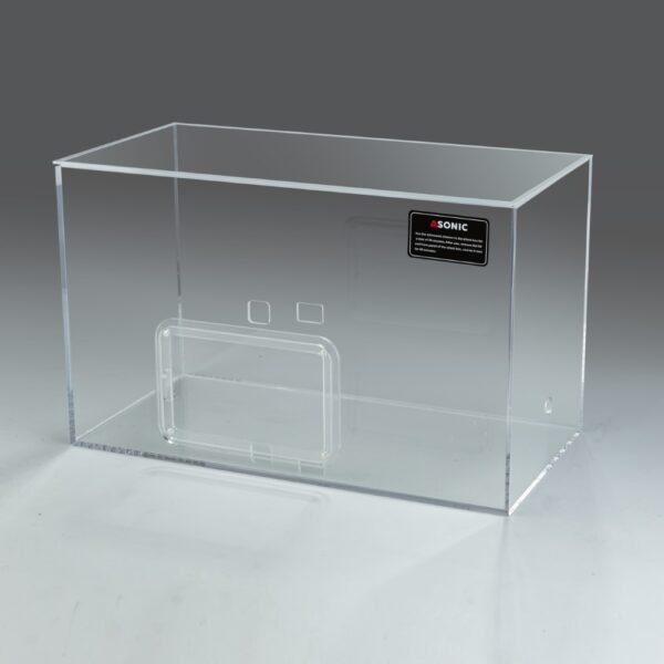 ASONIC Silent Box für 3L-Ultraschallreiniger separat oder zusammen mit dem Reinigungsgerät erhältlich. ASONIC MED-30 Silent Ultraschallreinigungssystem - 40 kHz ASONIC MED-30 Ultraschallreiniger mit Silent Box - 2,8 L, 40 kHz