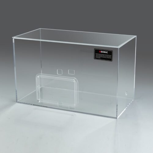 ASONIC Silent Box für 3L Ultraschallreiniger, separat oder zusammen mit dem Reinigungsgerät erhältlich.