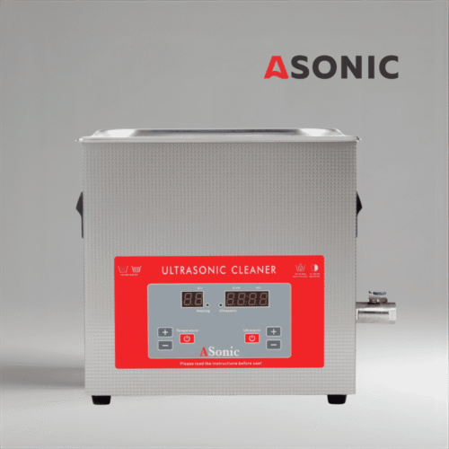 ASONIC PRO 10L Edelstahl-Ultraschallreinigungsgerät mit geschlossenem Deckel für die semiprofessionelle Reinigung