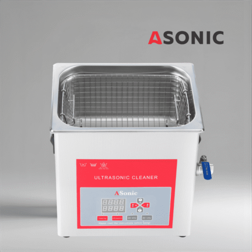 ASONIC PRO-100df Ultraschallreiniger mit digitaler Steuerung und Edelstahlwanne