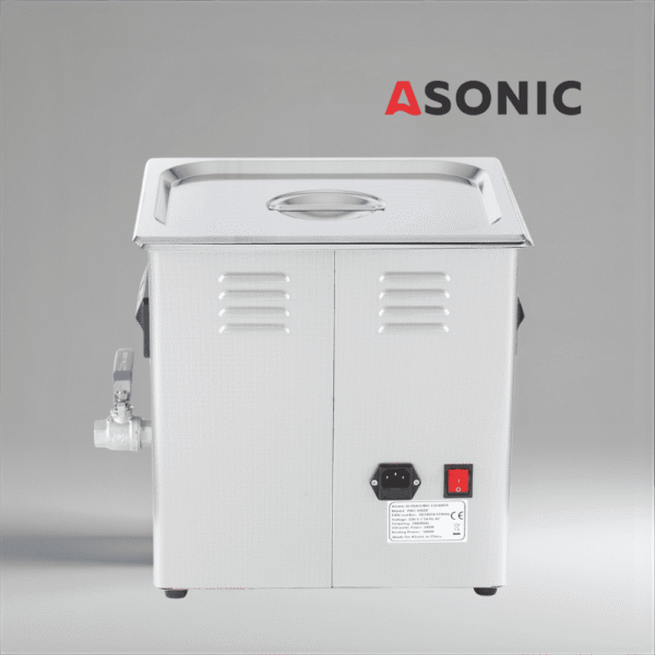 ASONIC PRO-100df Edelstahl-Ultraschallreinigungsgerät mit digitaler Steuerung