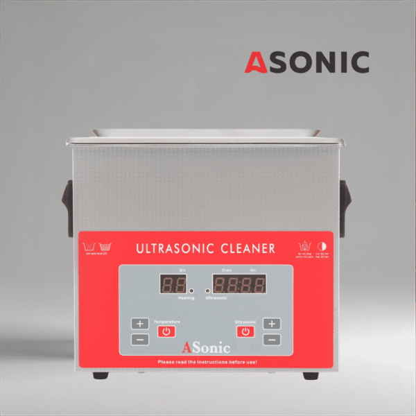 ASONIC PRO-30-40kHz-1 - kopija ASONIC PRO-30 Ultraschallreiniger, 40kHz Frequenz, kompaktes Gerät für Hobbyanwender und kleine Werkzeuge.