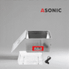 ASONIC PRO-300-2 ASONIC PRO-300 Edelstahl-Ultraschallreinigungsgerät mit digitaler Steuerung