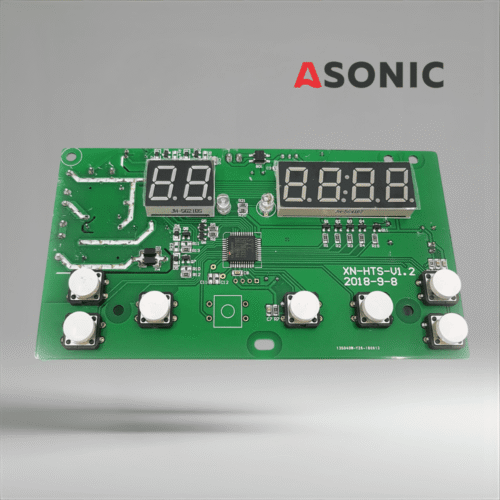 ASONIC-PROModell-AnzeigePCB-degas ASONIC PROmodel Displayplatine mit Entgasungsfunktion, erweiterte Ersatzsteuerplatine für Ultraschallreinigungsmaschinen