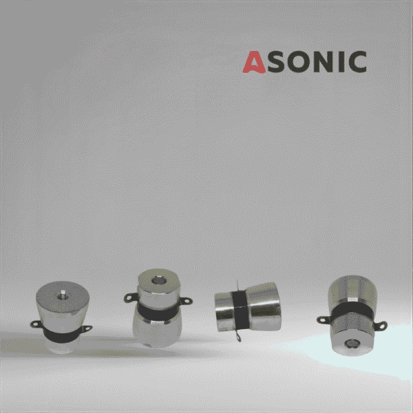 ASONIC Ultraschallwandler 40kHz 60W, langlebige Komponente für professionelle Ultraschallreinigungsmaschinen.