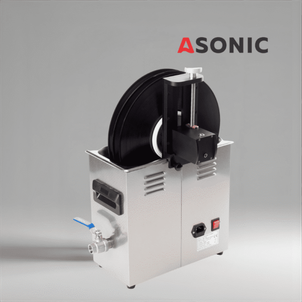 ASONIC Vinyl Cleaner-05 Flüssigkeit, umweltfreundliches Ultraschall-Reinigungskonzentrat für Schallplatten und Sammler.
