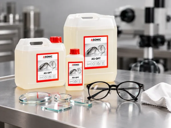 ASONIC AS-OPT Konzentrat für die Reinigung von Optik im Ultraschallreiniger
